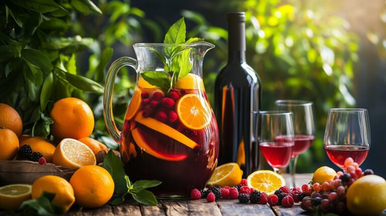 Descubre qué vino para una sangría exitosa: Nuestros consejos y trucos para versiones sin alcohol igual de sabrosas