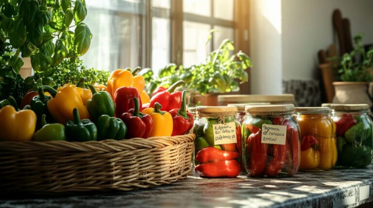 Métodos caseros sobre cómo conservar los pimientos frescos: técnicas y consejos prácticos que realmente funcionan