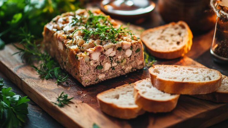 Terrina de carne picada y pollo con hierbas provenzales: receta tradicional paso a paso