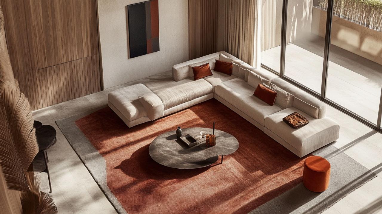 Consejos prácticos para elegir alfombras que combinen con sofás color topo