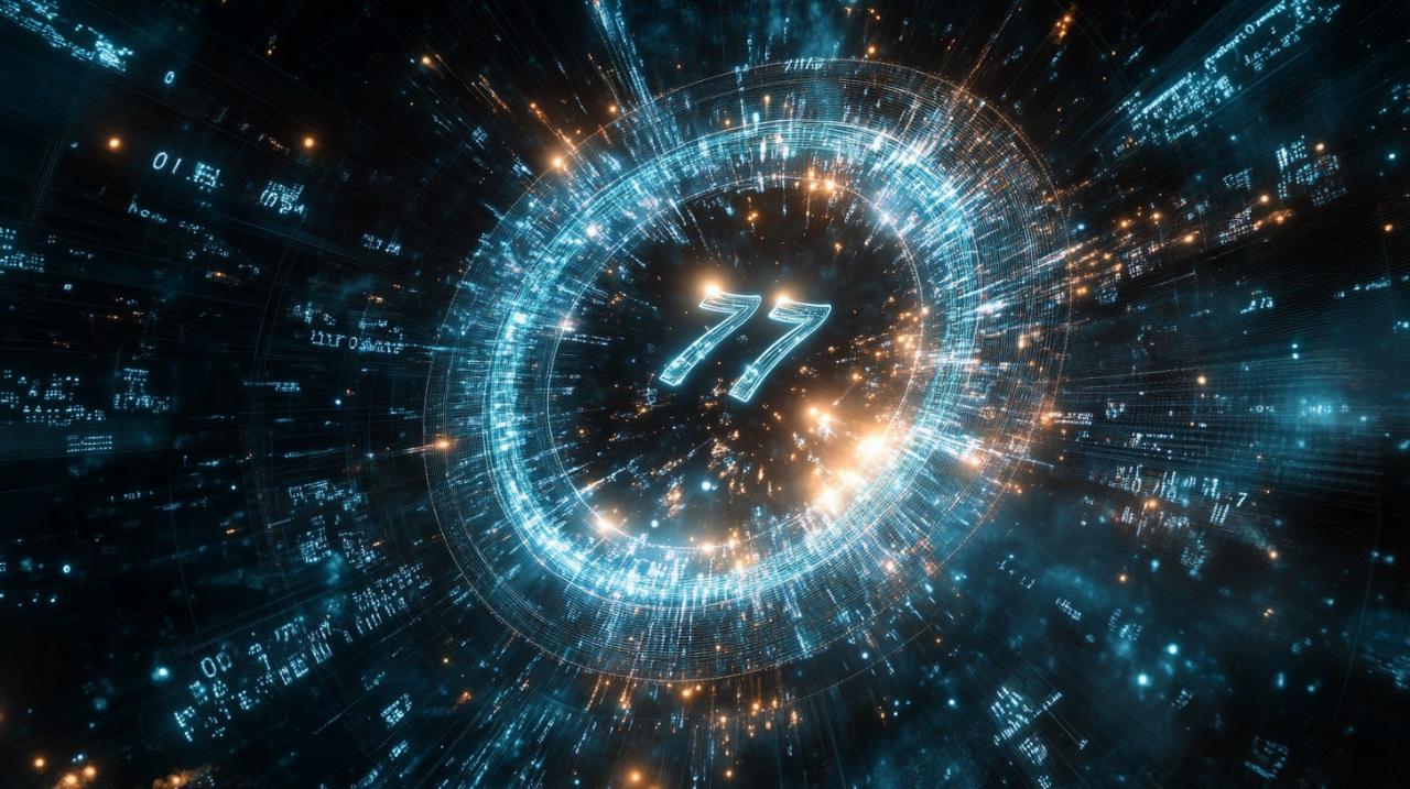 Descubre el significado espiritual del número 7777 como señal del universo