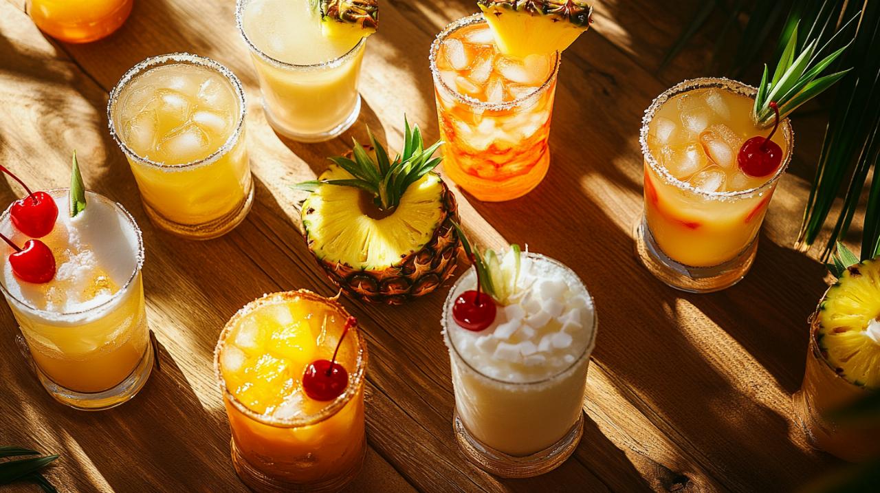 Ideas de cócteles a base de ron y Ponche de Coco: Recetas que cuentan la historia caribeña