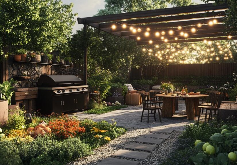 Mejora del bienestar familiar mediante el diseño de espacios exteriores saludables