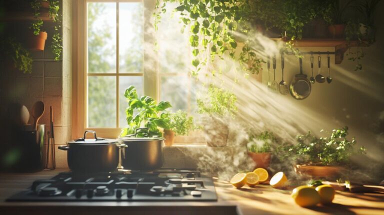 ¿Cómo eliminar el olor a fritura de la cocina? Aquí están los remedios – Il Quadrifoglio | Restaurante italiano París: Soluciones efectivas de limpieza al estilo italiano