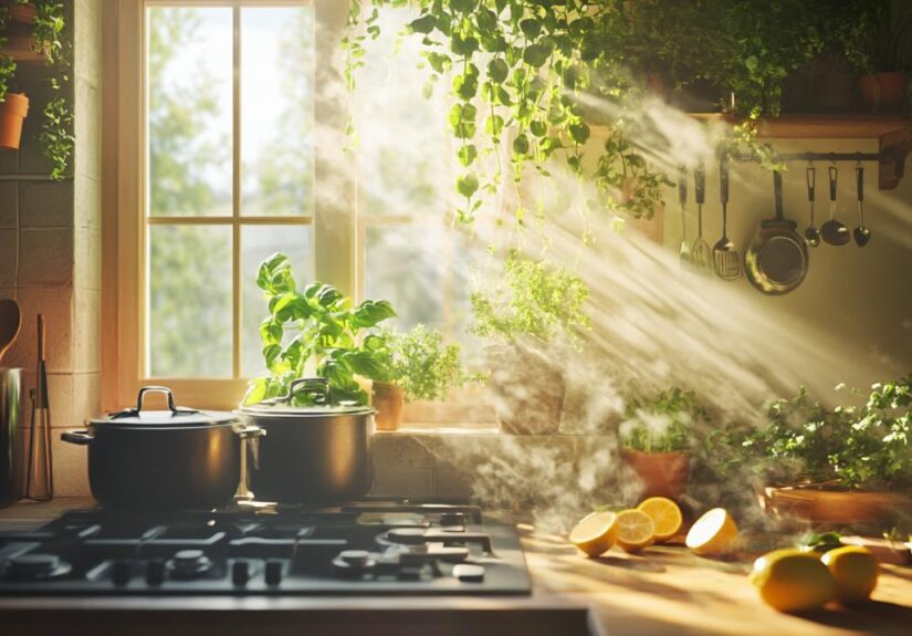 ¿Cómo eliminar el olor a fritura de la cocina? Aquí están los remedios – Il Quadrifoglio | Restaurante italiano París: Soluciones efectivas de limpieza al estilo italiano