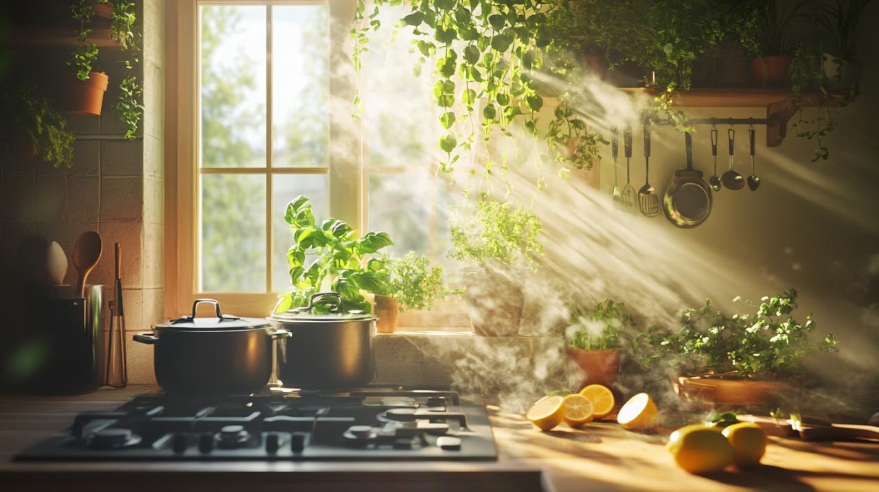 ¿Cómo eliminar el olor a fritura de la cocina? Aquí están los remedios – Il Quadrifoglio | Restaurante italiano París: Soluciones efectivas de limpieza al estilo italiano