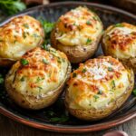 Receta de patatas al horno rellenas en freidora de aire: trucos para hacerlas crujientes y nutritivas