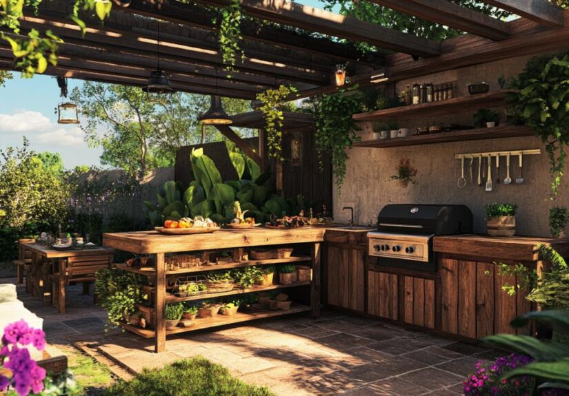 Guía de bricolaje paso a paso: fabricar su cocina exterior fácilmente adaptada a espacios limitados