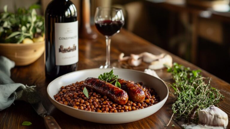 Cotechino italiano: descubre la receta tradicional con lentejas en cacerola de hierro fundido