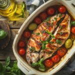 Guía paso a paso de la receta de filetes de salmonete al horno a la italiana: sabores mediterráneos saludables