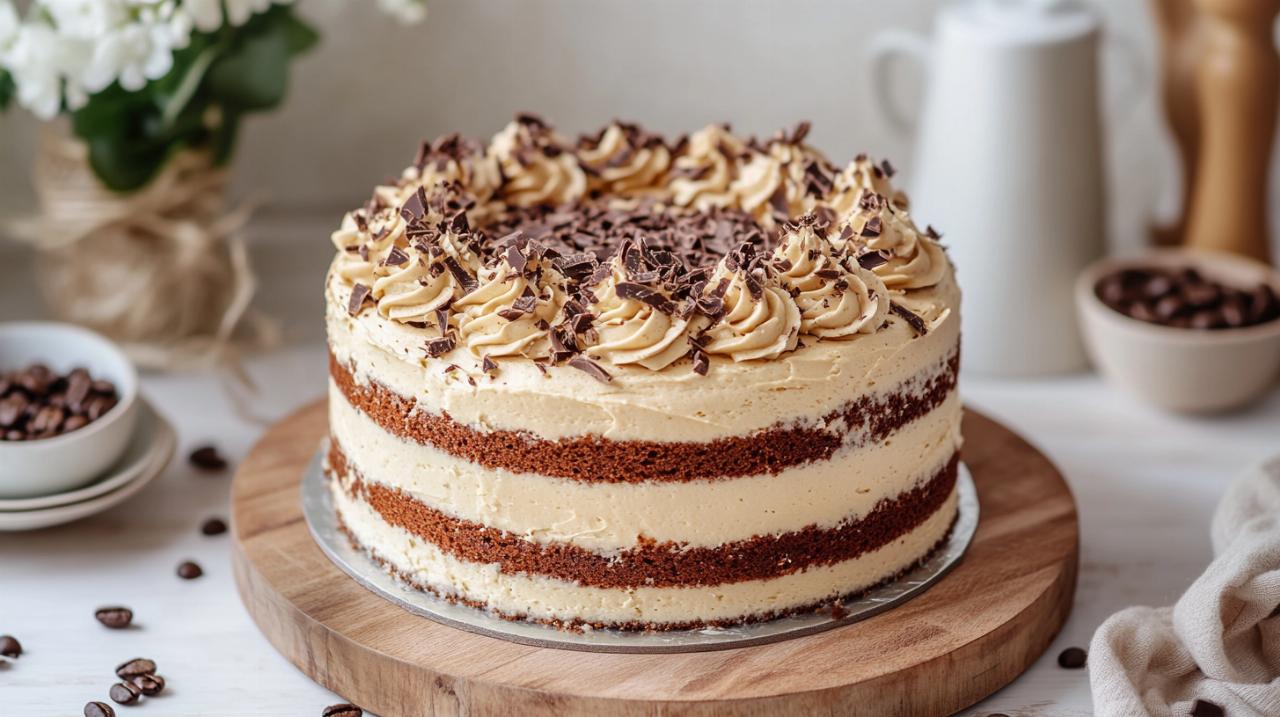 Receta de pastel de moka en Thermomix: el postre perfecto con café y chocolate