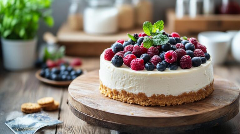 Cheesecake sin hornear vs horneado: receta de cheesecake sin hornear fácil y rápida para principiantes