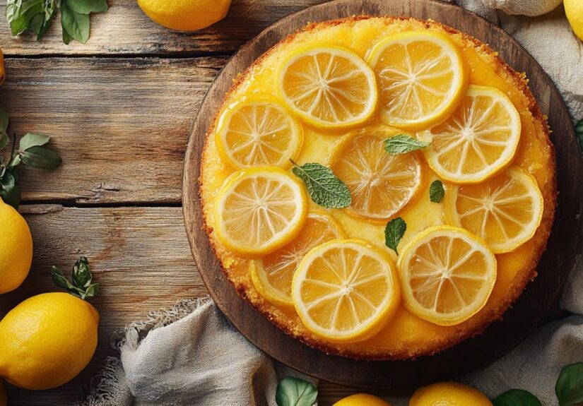 Cómo preparar la receta de pastel de limones confitados: sabores ácidos y dulzura garantizados para bodas y eventos
