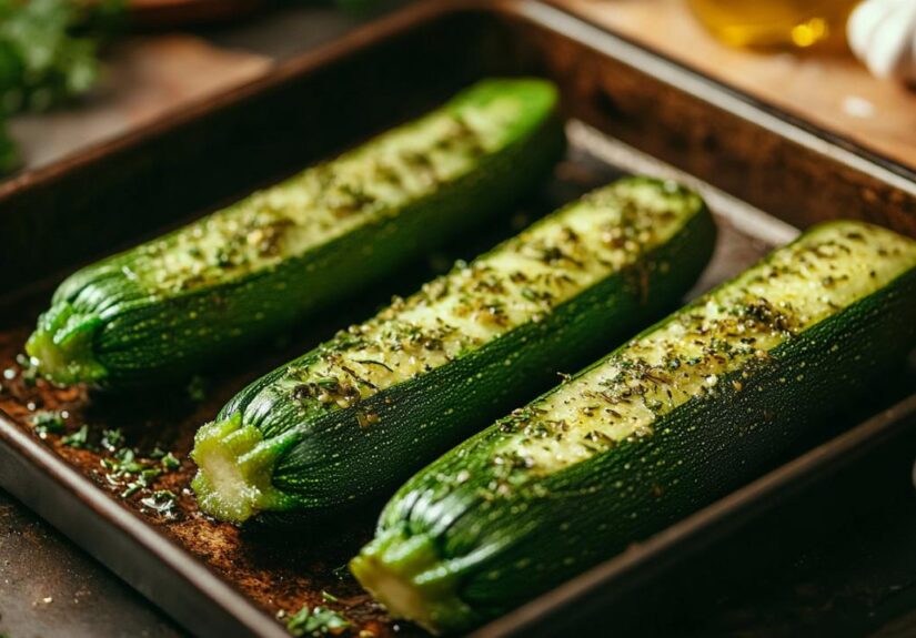 ¿Cómo cocinar calabacines enteros al horno? Paso a paso para preparar calabacines rellenos asados con especias