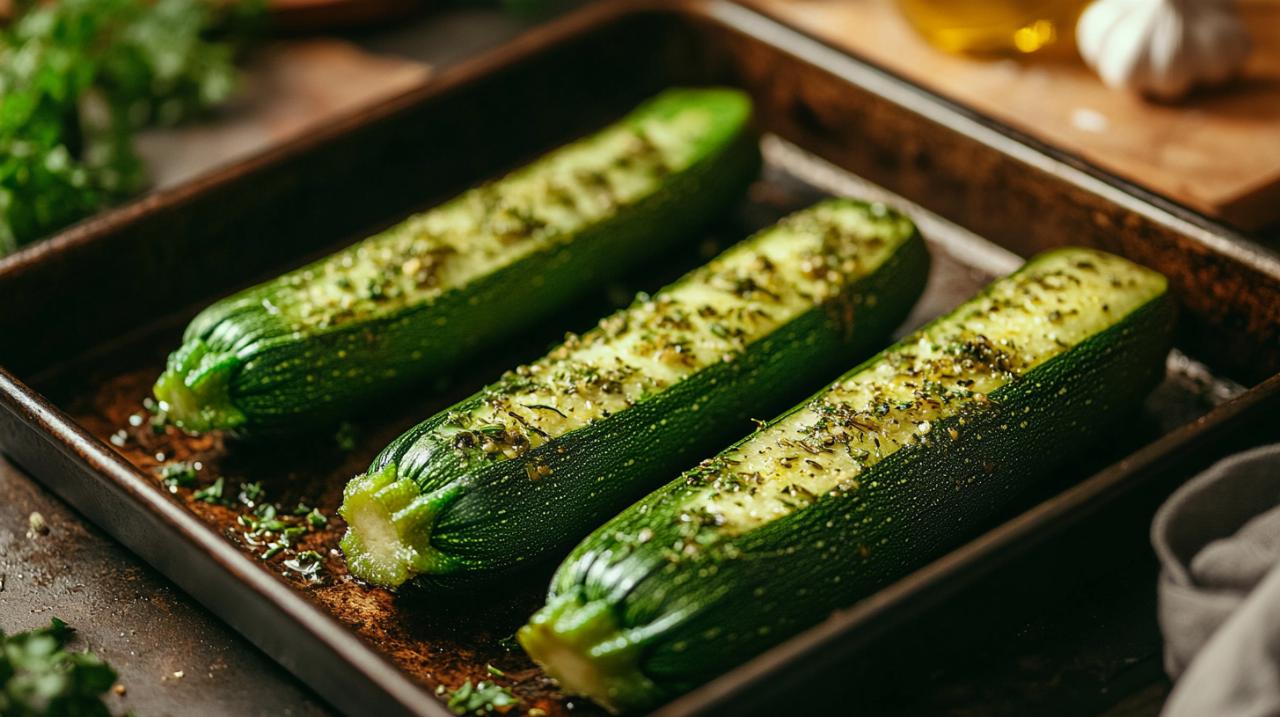 ¿Cómo cocinar calabacines enteros al horno? Paso a paso para preparar calabacines rellenos asados con especias
