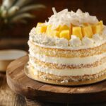 El Mont Blanc: Cómo este pastel antillano de crema de coco se convirtió en símbolo de la repostería caribeña