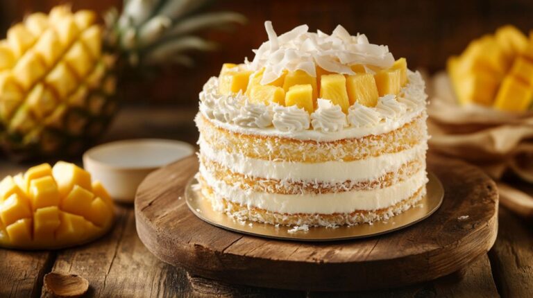 El Mont Blanc: Cómo este pastel antillano de crema de coco se convirtió en símbolo de la repostería caribeña